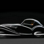 1936 Delahaye 135M Figoni and Falaschi Competition Coupe. Jim Patterson/The Patterson Collection, Louisville, KY. Photograph © 2013 Peter Harholdt