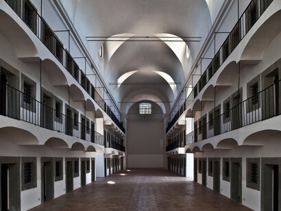 Il Palazzo di San Michele a Ripa Grande, sede tecnica del Ministero Beni Culturali, particolare del Carcere dei Ragazzi.