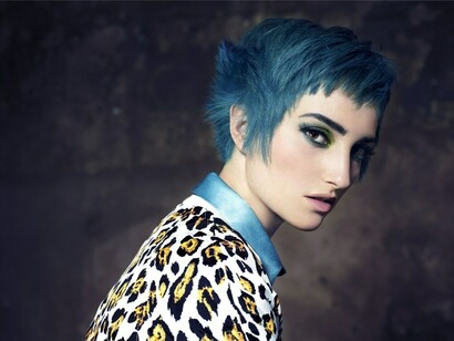 Blue hair