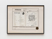 &Information. Courtesy of Hales Gallery