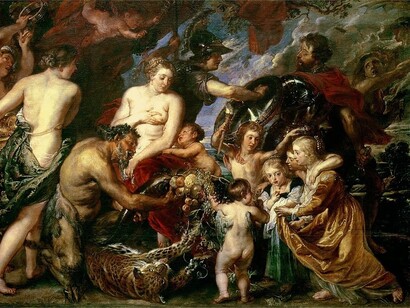Peter Paul Rubens, Minerva allontana Marte dalla Pace