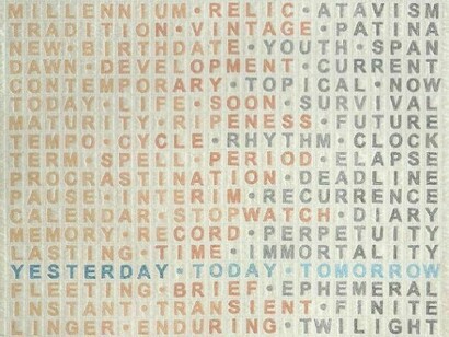 Sara Impey, Timelines, 95 (h) x 94 (w) cm, © Sara Impey