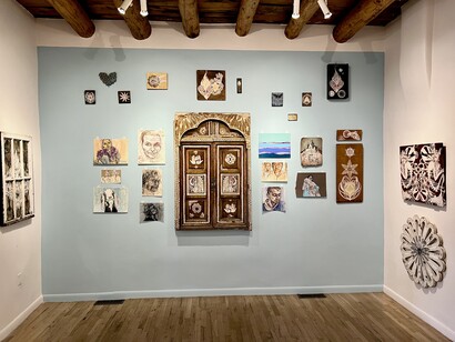 Swoon, Into the forest, exhibition view. Courtesy of Turner Caroll
