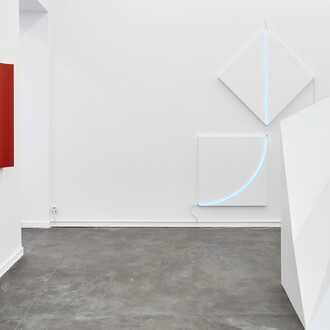 A brief history of shaped modernity. Courtesy of Galerie Mitterrand