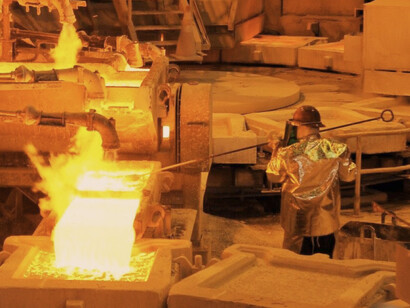 Proceso de fundición del cobre. En 2021, las exportaciones de concentrados alcanzaron la cifra de 53 mil 424 millones de dólares, es decir 59% del total de las exportaciones de Chile