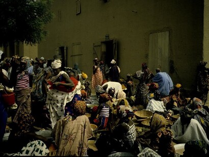 Djenné il mercato del lunedì