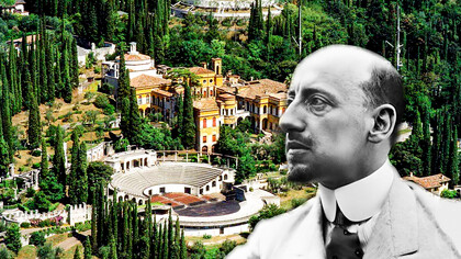 Gabriele d'Annunzio and Vittoriale degli Italiani, Italy