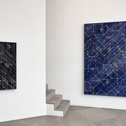 Ding Yi, Constellations, ausstellungsansicht. Mit freundlicher genehmigung der Galerie Karsten Greve