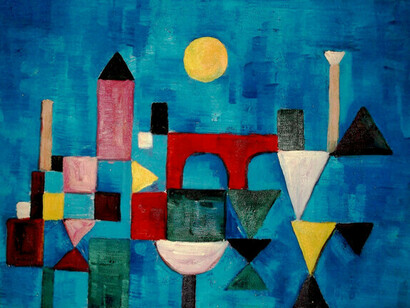 Paul Klee, Rote Brücke
