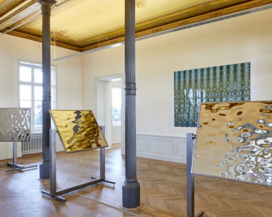 Werner Klotz, Colore Mobile Immensum, 2002/ 2017 (Rotating RMirrors, 2002)
© VG Bild-Kunst, Bonn 2017, Foto: Mick Vincenz