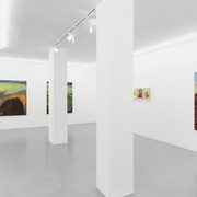 Bárbara Faden, Exhaling blue, sky of the mouth, exhibition view. Courtesy of Balcony Contemporary Art Gallery