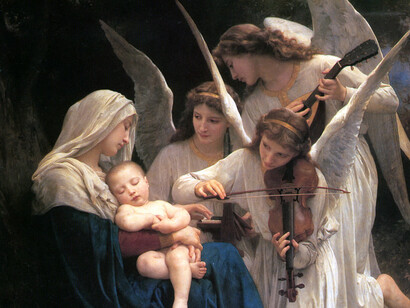 William Adolphe Bouguereau, The song of the Angels
