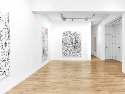 Chris Succo, Exhibition view. Courtesy of Almine Rech Gallery