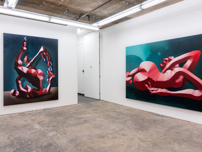 Cathrin Hoffmann – It Still Smells of Nothing, Installation Shot 1, 2020, Courtesy Public Gallery