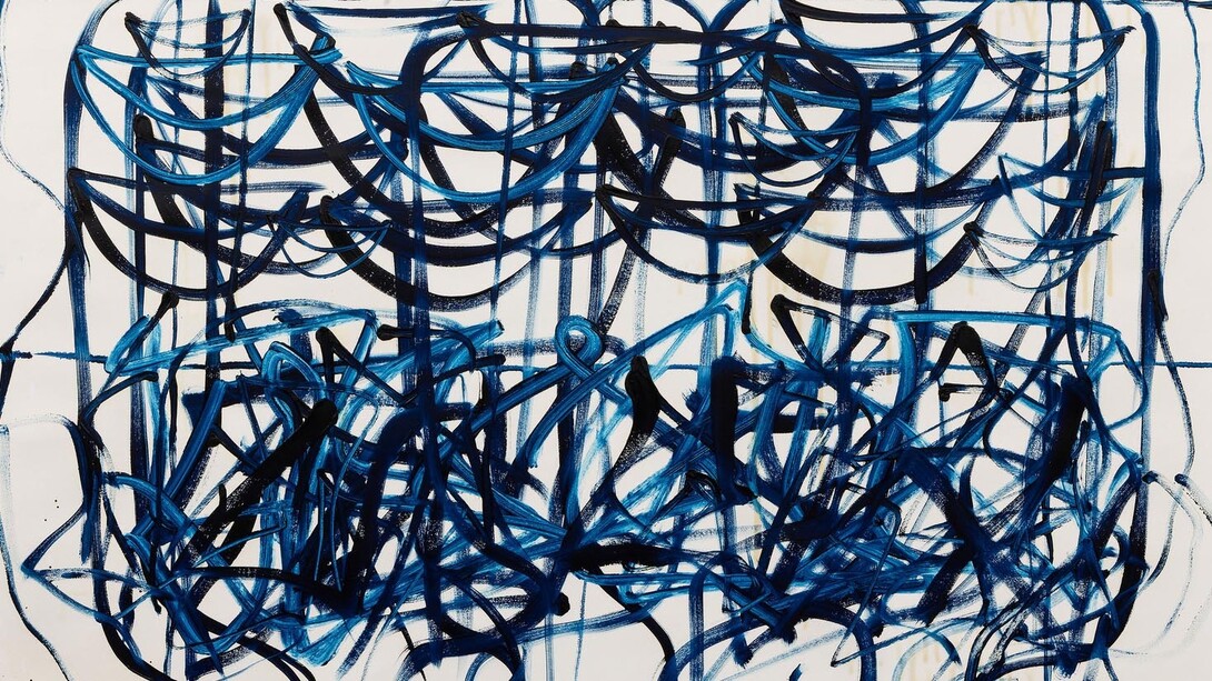 Rashid Johnson, Soul drawing “Messy” (detail), 2026. Courtesy of David Kordansky Gallery