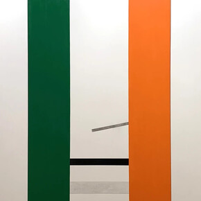 Osvaldo Mariscotti, Color symphony 49 triptych, 2016. Courtesy of Upsilon Gallery 