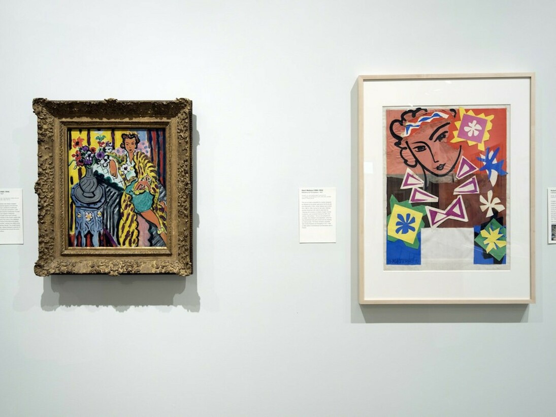 Matisse and American Art, Exhibition view. Courtesy of Montclair Art Museum