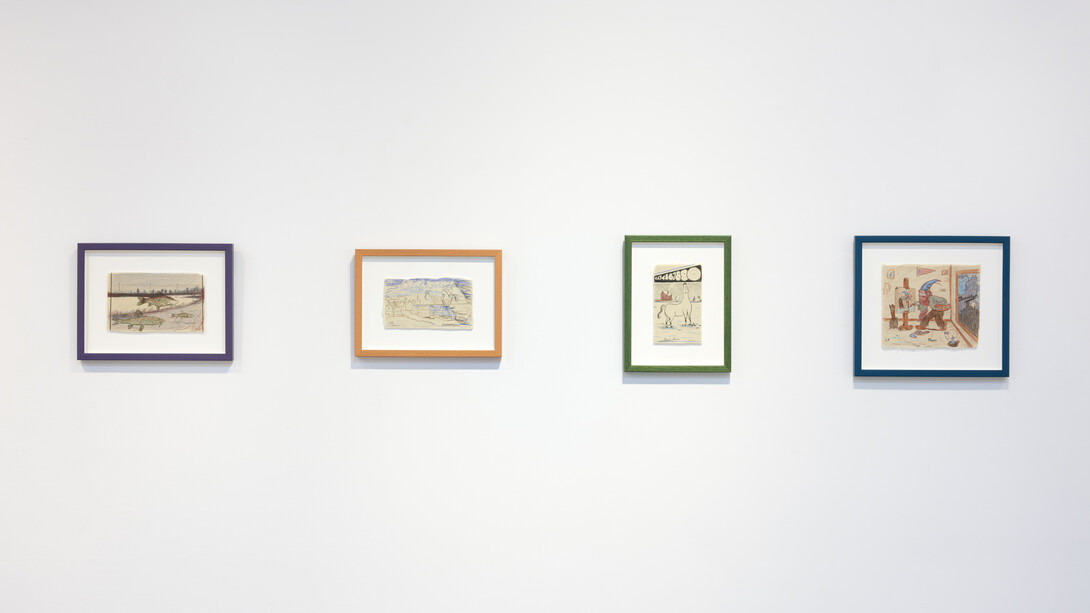 Kevin McNamee Tweed. Probable Presence, installation view. Courtesy of Steve Turner