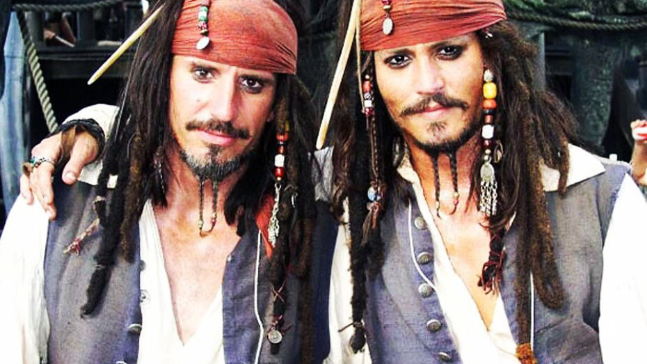 Los dobles, como este de Johny Deep, realizan un trabajo sacrificado que no siempre se valora