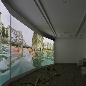 Swim City. Courtesy of S AM Swiss Architecture Museum