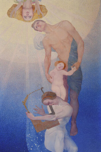 Luigi Bonazza, La nascita del giorno (Allegoria della vita) (detail), 1921-1932. Mit freundlicher genehmigung von Mart