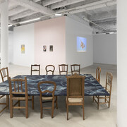 Varios artistas, There is a timbre of voice, vista de exhibición. Cortesía de la Galería Prats Nogueras Blanchard Barcelona/Madrid. Fotos por Roberto Ruiz