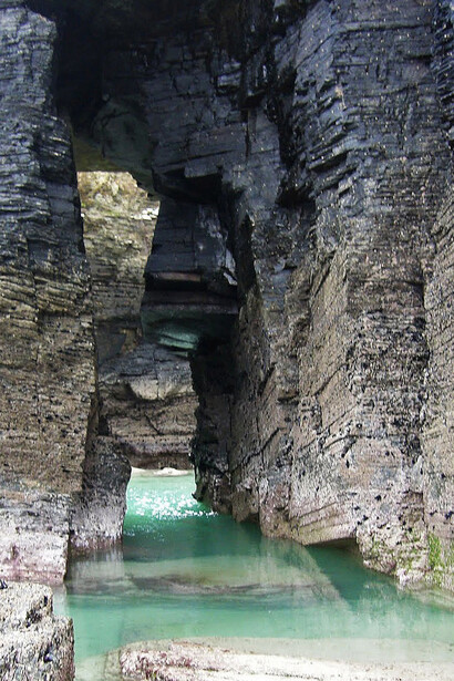 Ribadeo, Luego. Playa de las Catedrales