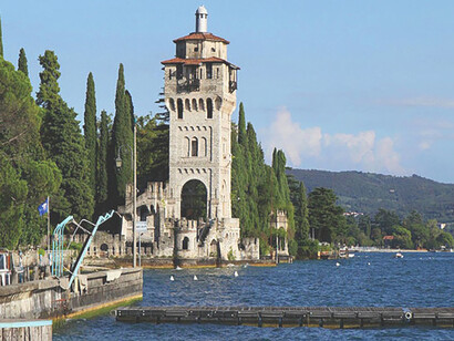 Gardone Riviera con il suo esuberante e magnifico verde