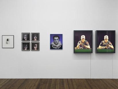 Various artists, Seriously, exhibition view. Courtesy of Sprüth Magers