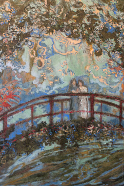 Tuan Vu, On the bridge (detail), 2025. Courtesy of Make Room Gallery