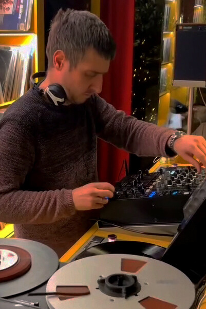 Discom label&shop presents new vinyl record: ''Miša Blam-Profesoru, S Ljubavlju"+reel to reel set by Luka, Estetic Joys Embassy