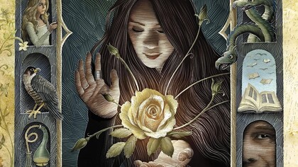 Ilustración del libro "Un cuento oscuro"