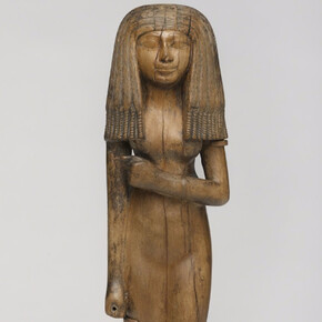 Unknown Artist, Statuette of a Woman, ca. 1390. Courtesy of the Brooklyn Museum