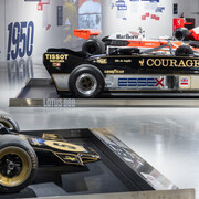 I nemici del Drake. Enzo Ferrari e le scuderie inglesi, ausstellungsansicht. Mit freundlicher genehmigung des Museo Nazionale dell'Automobile