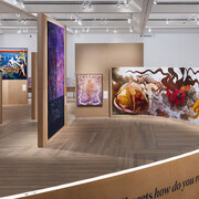 Various artists, House of Nisaba: new stories of painting, exhibition view. Courtesy of Moderna Museet
