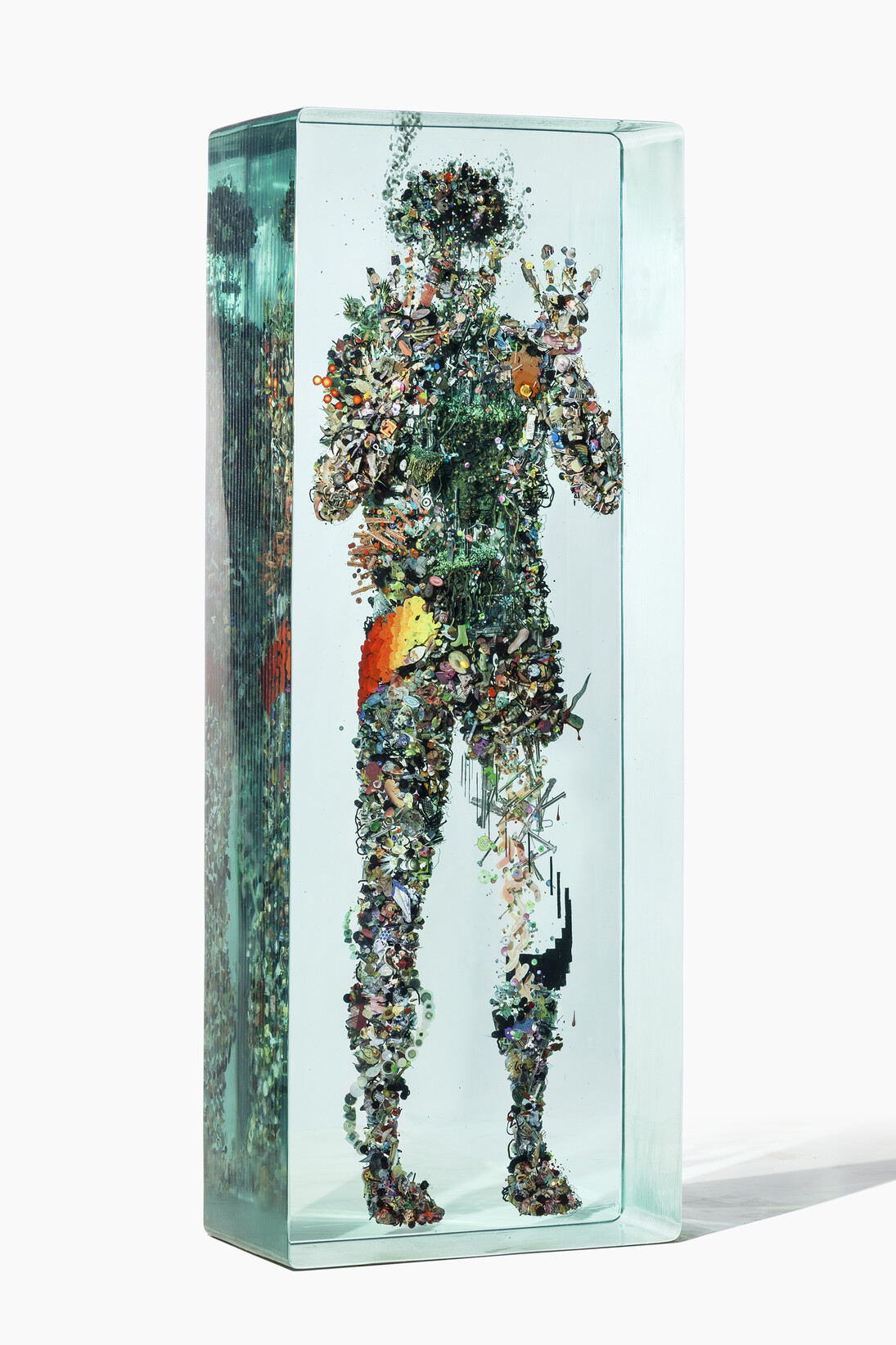 Dustin Yellin, Richard Heller Gallery, Los Angeles