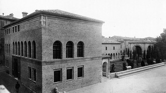 La Biblioteca poco dopo la sua inaugurazione, 1936