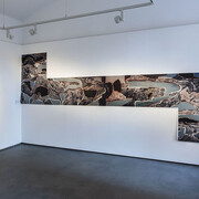 Dafna Talmor, Sea of stones: constructed landscapes (vol. III), exhibition view. Courtesy of Tobe Gallery