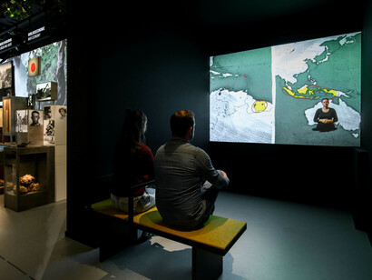 The former dutch colonies from WWII to independence, exhibition view. Courtesy of Verzets Resistance Museum