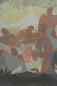 “Song of the Towers” by Aaron Douglas (1934) captures the resilience and resistance of African Americans, echoing the spirit of the freedom fighters whose stories are too often left untold in American history
