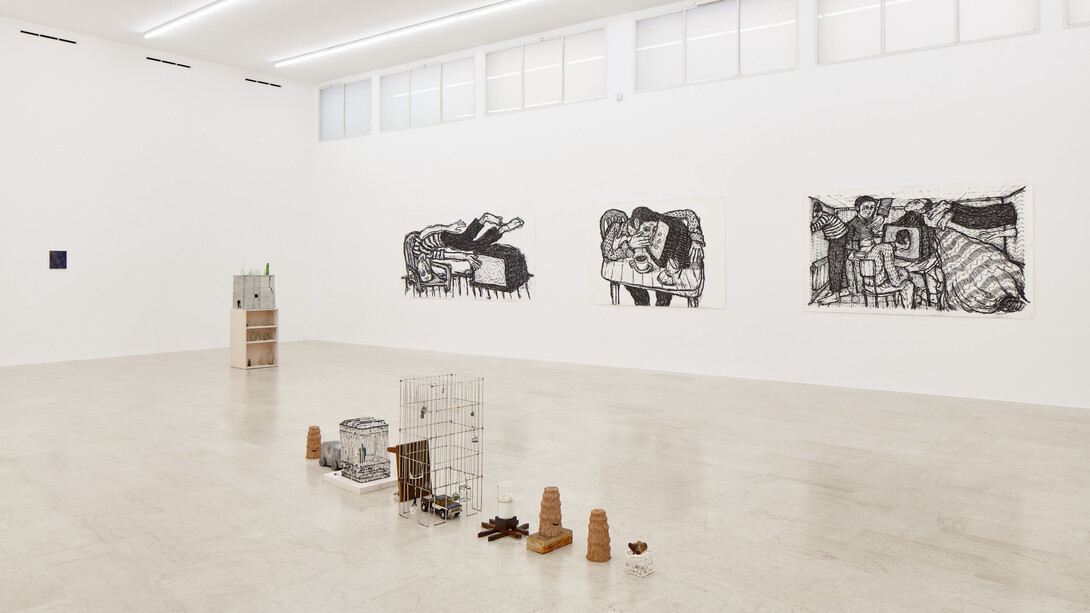 Various artists, What the eye brought back, exhibition view. Courtesy of P420 