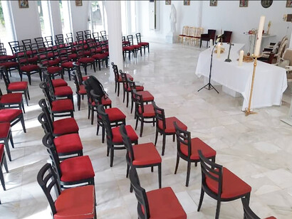 L'église du Temple interreligieux à Pointe-Noire, Congo. Pendant trois jours consécutifs, des villages chrétiens ont été attaqués et environ 170 personnes ont été tuées