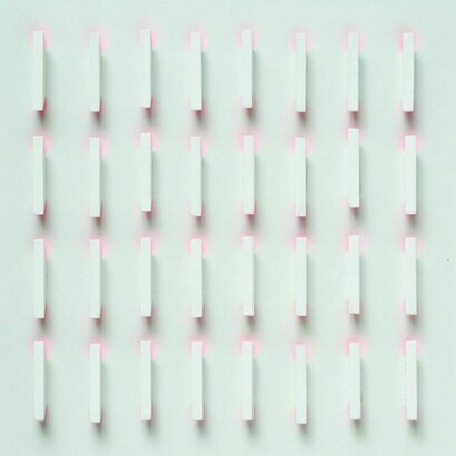 Luis Tomasello, Atmosphère Chromoplastique No. 1025, 2013, acrylic on wood, 39 x 39 x 4.5 cm