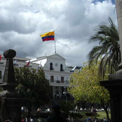 Palazzo presidenziale. Quito, Ecuador. Foto di Flavius Roversi