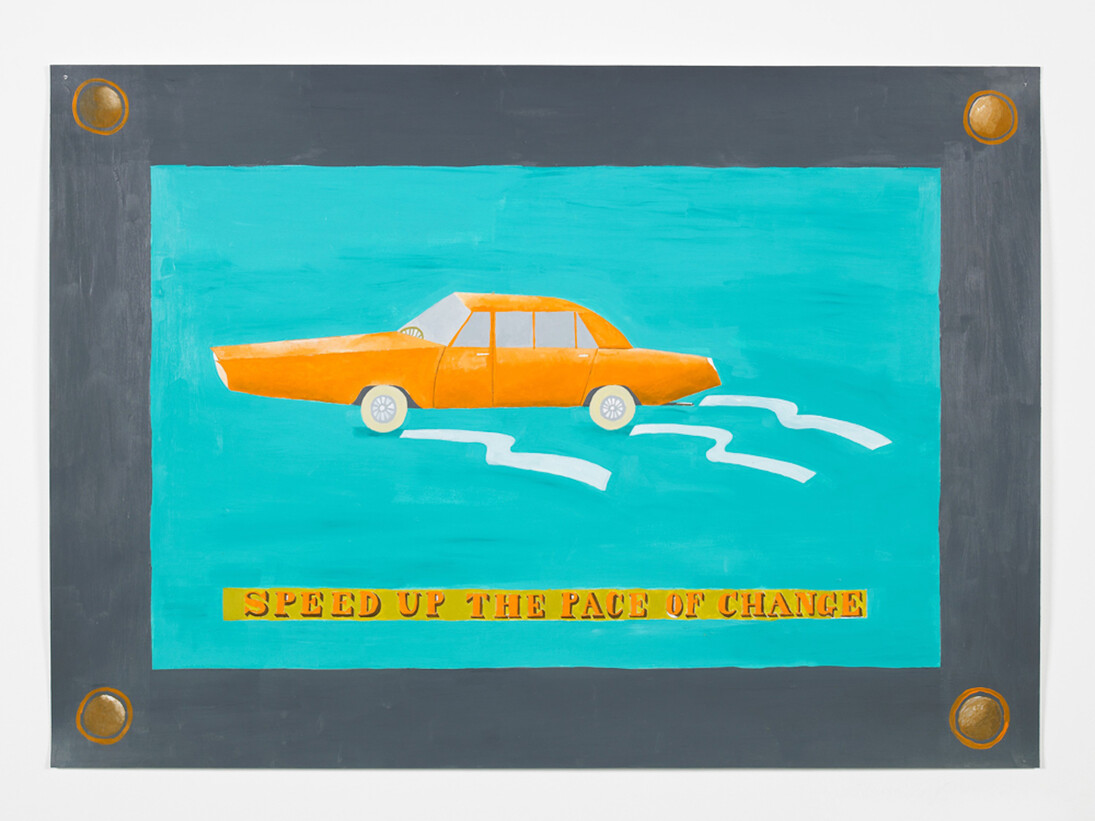 Lubaina Himid, Speed Up the Pace of Change (2016) Courtesy the artist and Hollybush Gardens. Photograph by Andy Keate
 
