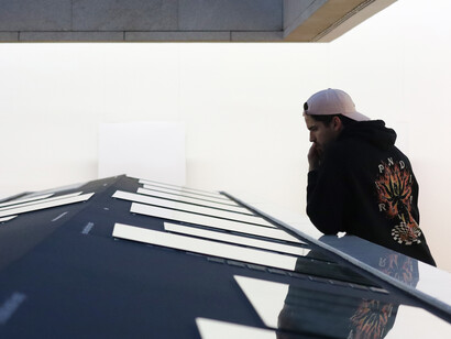 Érguete. La huella de las madres, vista de exhibición. Cortesía de MARCO