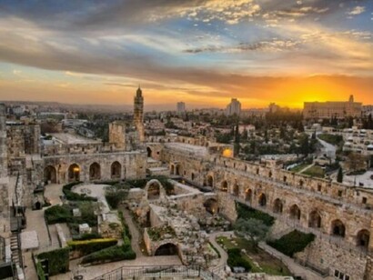 Sunset in Jerusalen