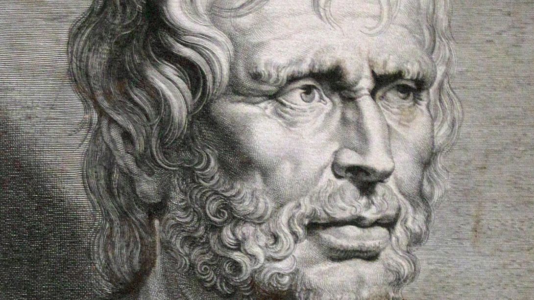 Lucas Vorsterman. Retrato de Séneca