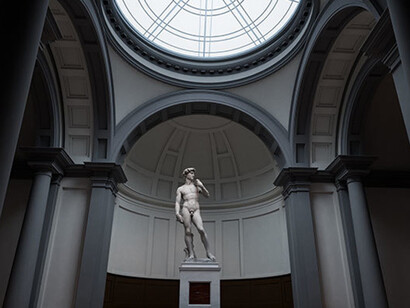 Il David di Michelangelo, Galleria dell'Accademia Firenze