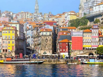 Cais da Ribeira is a popular destination for foreigners in Porto, Portugal